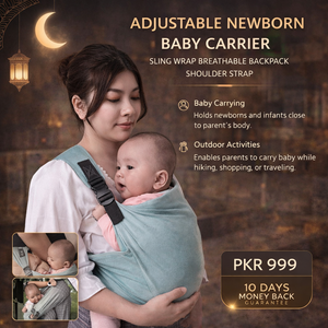 Adjustable Newborn Baby Carrier Sling Wrap Breathable Backpack Shoulder Strap for baby feeding