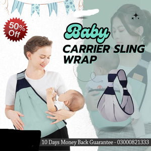 Adjustable Newborn Baby Carrier Sling Wrap Breathable Backpack Shoulder Strap for baby feeding